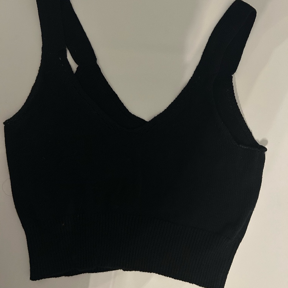 BP knit black tank XXS